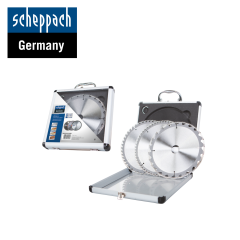 Scheppach 7901200715 Jeu de lames de scie HM 3 pièces 210 x 30/25.4 x 2.2mm 24T et 48T et 60T