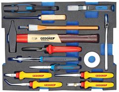 1100 CT2 02 Jeu d'outils pour électriciens Excl. L-Boxx 15 pièces 2936836