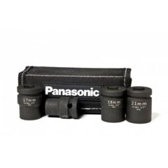 Panasonic Accessoires 635187 Jeu de douilles électriques 1/2" 13-17-19-21mm