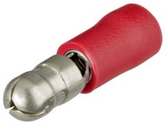 Knipex 9799150 Fiche ronde 100 pièces Câble de 4 mm 0,5-1,0 mm2 (rouge)