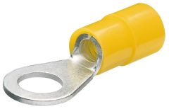 Knipex 9799177 ' Cosses de câble, en forme d''anneau 100 pièces Câble de 5 mm 4-6 mm2 (jaune)'