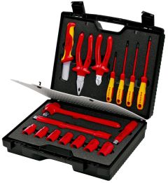 Knipex 989911 ' Mallette d''outils compacte 17 pièces'