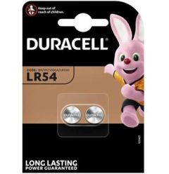 Duracell D052550 Piles bouton LR54 2pcs.
