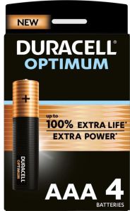 Duracell D137516 Alkaline Optimum AAA 4pcs.