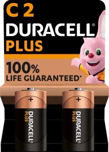 Duracell D141827 Alkaline Plus 100 C 2pcs.