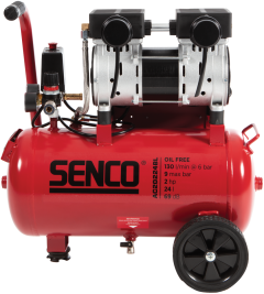 Senco AFN0038EU AC20224BL-EU Compresseur silencieux sans huile 24 litres