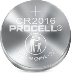 Duracell BDPCR2016-BL5 Procell  Pile bouton lithium 3V 85 mAh CR2016 20 pièces