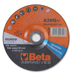 Beta 110350042 11035 1,2-22,23 Disque à tronçonner Steel-Inox Dun V 125 Ø mm