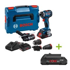 Bosch GSR 18V-90 FC Perceuse sans fil 18V 4.0Ah en L-Boxx 06019K6200