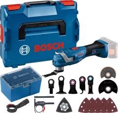 Bosch Bleu  06018G2002 GOP 18 V-34 Multitool 18V Li-Ion excl. batteries et chargeur en L-Boxx + accessoires