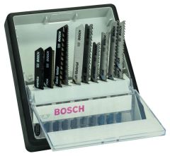 Bosch Blauw Accessoires 2607010574 10-delige Robust Line decoupeerzaagbladenset Top Expert
