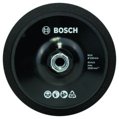 Bosch Bleu Accessoires 2608612027 ' Tampon d''appui pour polisseuse M14 150 mm velcro'