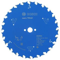 Bosch Bleu Accessoires 2608644035 Lame de scie circulaire en carbure Expert pour le bois 184 x 16 x 24T