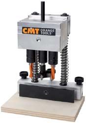 CMT CMT333-5255set Inboorscharnieren Complete set met koffer, boorkophouder, boorkop, 2 drevelboren en 1 potboor Hettich Wurth