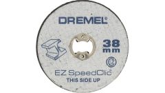 Dremel 2615S456JC Disques à découper le métal EZ SpeedClic 38 mm paquet de 5 (SC456)