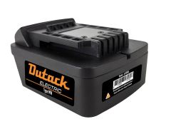 Dutack 4490005 Adaptateur de batterie Type MW pour batteries Milwaukee 18 volts