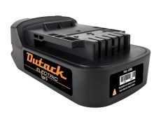 Dutack 4490004 Adaptateur de batterie Type D pour batteries Dewalt 18 volts