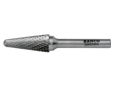 Bahco L1630M08 Fraises en carbure de tungstène à tête conique et nez arrondi
