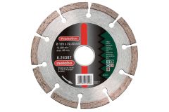 Metabo Accessoires 624306000 Dia-DSS SP", 115x22,23 mm, universel