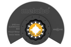 Metabo Accessoires 626960000 Lame de scie segmentée, bois/métal, BiM, Ø85 mm