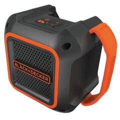 Black & Decker BDCSP18N-XJ Haut-parleur Bluetooth 18 Volts, batteries et chargeur exclus