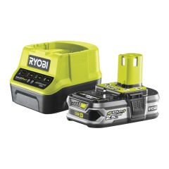 Ryobi Accessoires 5133003359 RC18120-125 Batterie One+ 18 Volt 2.5 Ah Li-ion + Chargeur