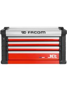 Facom JET.C4M4A Topcase Jet 4 tiroirs m4 rouge