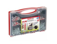 Fischer 536091 Bouchons Red-Box DuoPower avec vis