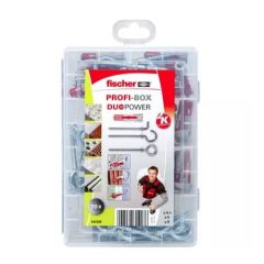 Fischer 544399 Fiches Profi-Box DuoPower avec crochets