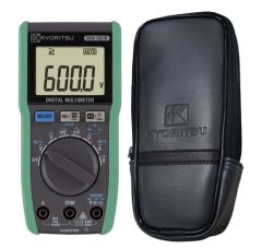 Kyoritsu 30471908 Multimètre numérique TRMS, fourni avec une mallette de transport