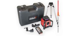 Levelfix 554513 550Hb Laser de chantier horizontal simple autonivelant + trépied 1,8m + mire de mesure