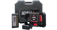 Levelfix 554810 860H Laser de chantier horizontal rouge avec inclinaison semi-automatique sur les axes x et y