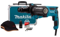 Makita HR2631FT13 Perfo-burineur SDS Plus 800W 26 mm