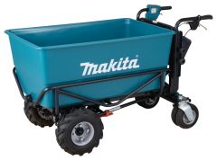 Makita DCU605Z 2 x 18V Battery Wheelbarrow with bucket excl. batteries et chargeur