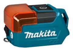 Makita ML107 Lampe de poche à batterie bloc Led avec sortie USB excluant les batteries et le chargeur
