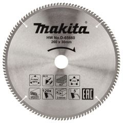 Makita Accessoires D-65660 Lame de scie à tronçonner TCG 260 x 30 x 2,6 mm T120