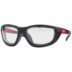 Milwaukee Accessoires 4932471885 Premium veiligheidsbril helder met afdichting - 1 stuk - 1