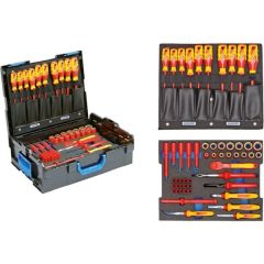 1100-1094 VDE Assortiment d'outils hybrides en L-Boxx 53 pièces 2979063