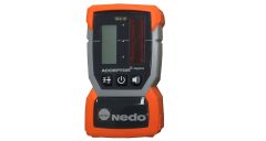 Nedo 430338 ACCEPTOR 2 Récepteur laser numérique avec écran mm et pince de fixation