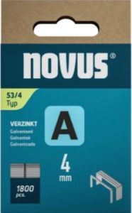 Novus 042-0772 Agrafe à fil fin A 53/4 mm (1800 pièces)