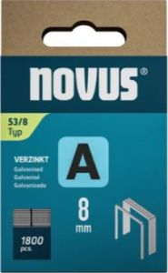Novus 042-0774 Agrafe à fil fin A 53/8 mm (1800 pièces)