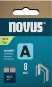 Novus 042-0777 Agrafe à fil fin A 53/8 mm (800 pièces)