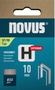 Novus 042-0786 Agrafe à fil fin H 37/10mm Superhard (850 pièces)