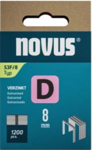 Novus 042-0789 Pas avec du fil plat D 53F/8mm (1 200 pièces)