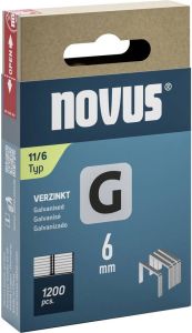Novus 042-0795 G 11/6 agrafes 6 mm 1200 pcs