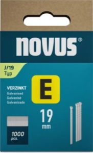Novus 044-0090 Clous à crampons E J/19mm (1.000 pièces)