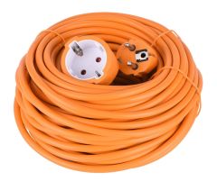 RELEC492213 Câble de rallonge 20Mtr Orange 3 x 1,0 mm