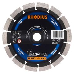 Rhodius 302452 LD40 Disque à découper diamanté 180mm