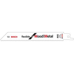 Bosch Blauw Accessoires S922HF Reciprozaagblad 2608656016 Flexible for Wood and Metal 150 mm 5 stuks - 1