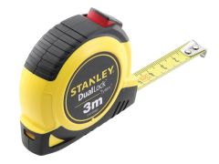 Stanley STHT36802-0 Ruban à mesurer tylon Duallock 3m